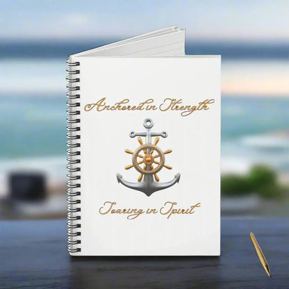 Anchor Spirit Notebook  Journals & Notebooks  Everythings Beachy