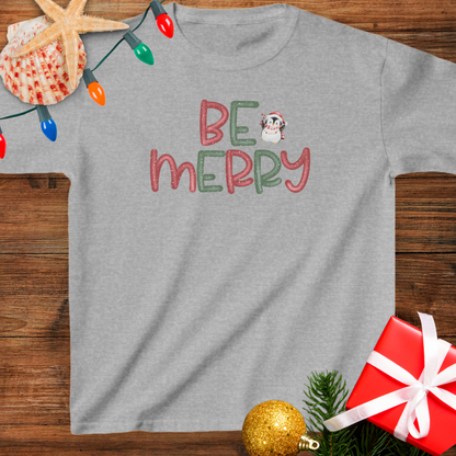 Be Merry Penguin Kids Tee