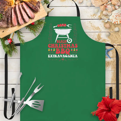 Beach Christmas BBQ Apron  Apron  Everythings Beachy