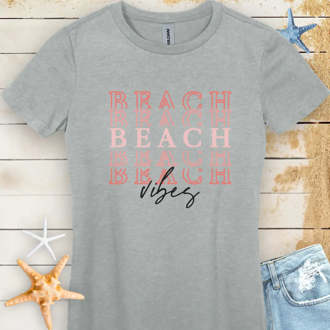 Beach Vibes Women's T-shirt  Women's T-Shirt Sport-Grey-2XL Everythings Beachy