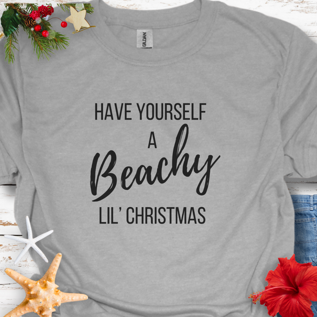 Beachy lil Christmas T-Shirt