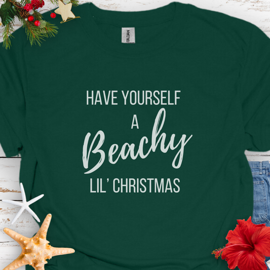 Beachy lil Christmas T-Shirt