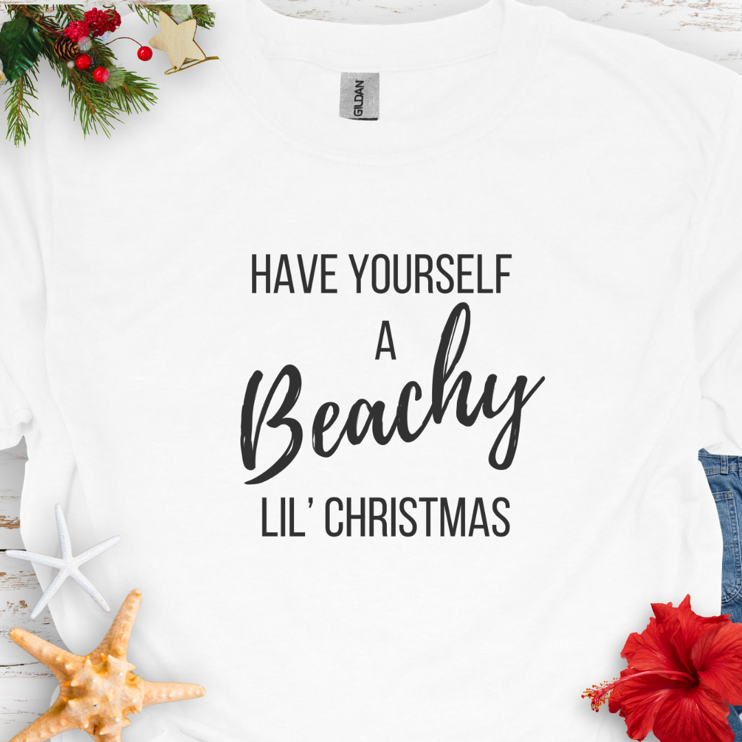 Beachy lil Christmas T-Shirt