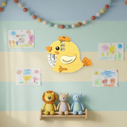 Chick Perpetual Calendar Farm DIY Painting Kit