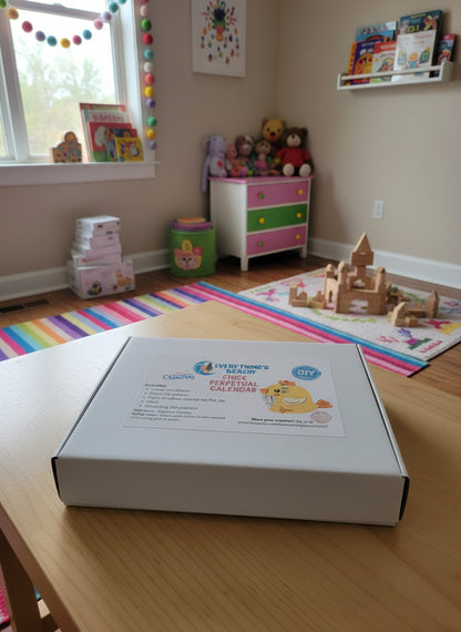 Chick Perpetual Calendar Farm DIY Painting Kit