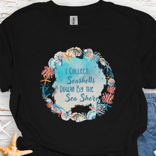 Collect Seashells T-shirt