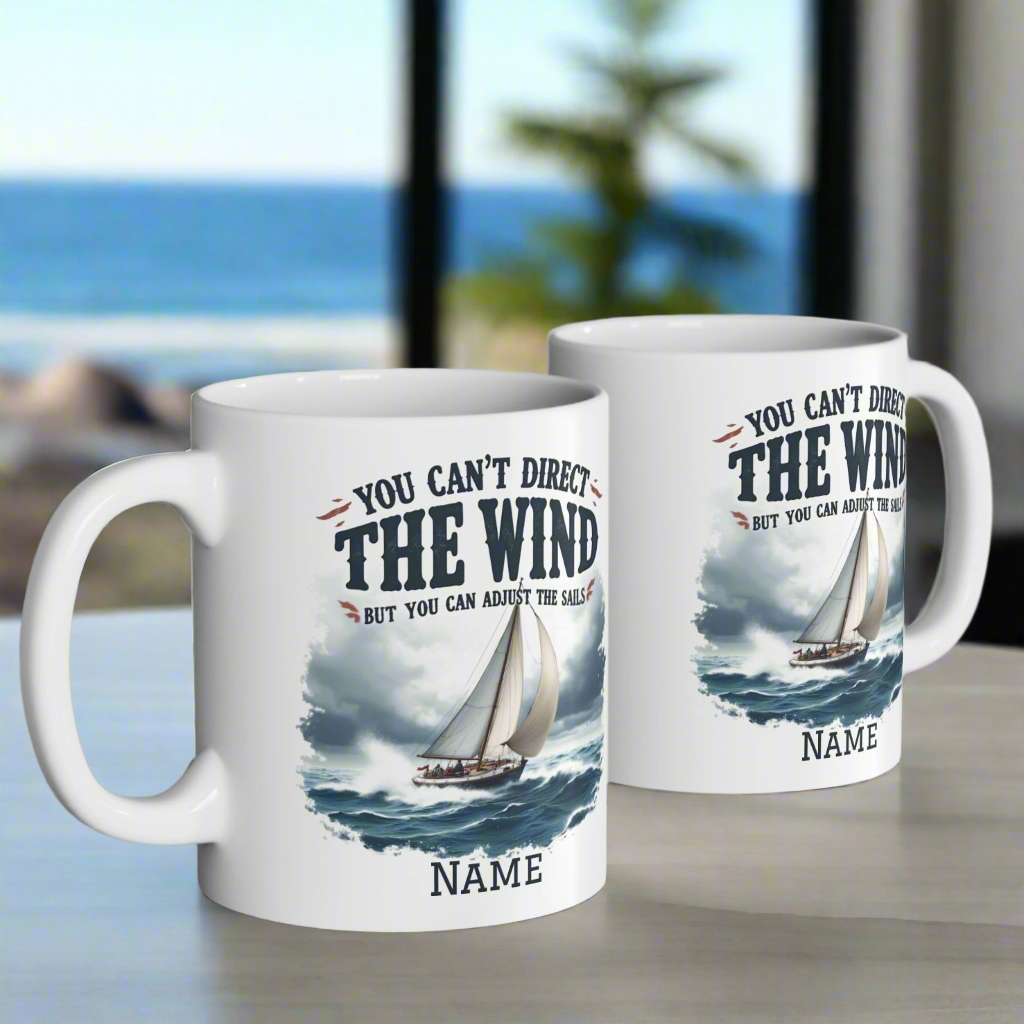 Direct the Wind Mug ~ Personalized