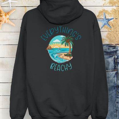 Everythings Beachy Hoodie (front/back)