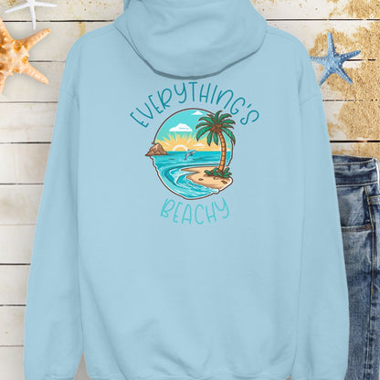 Everythings Beachy Hoodie (front/back)