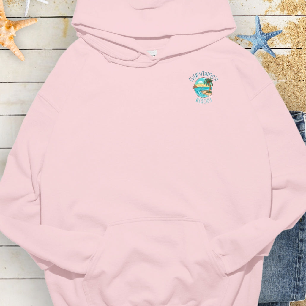 Everythings Beachy Hoodie (front/back)