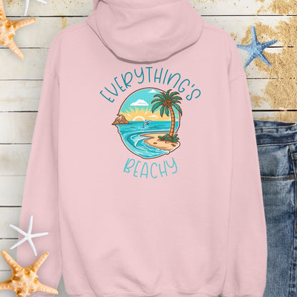 Everythings Beachy Hoodie (front/back)