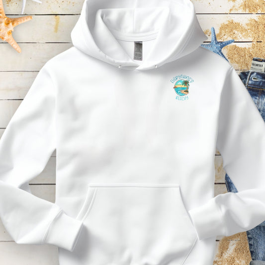 Everythings Beachy Hoodie (front/back)