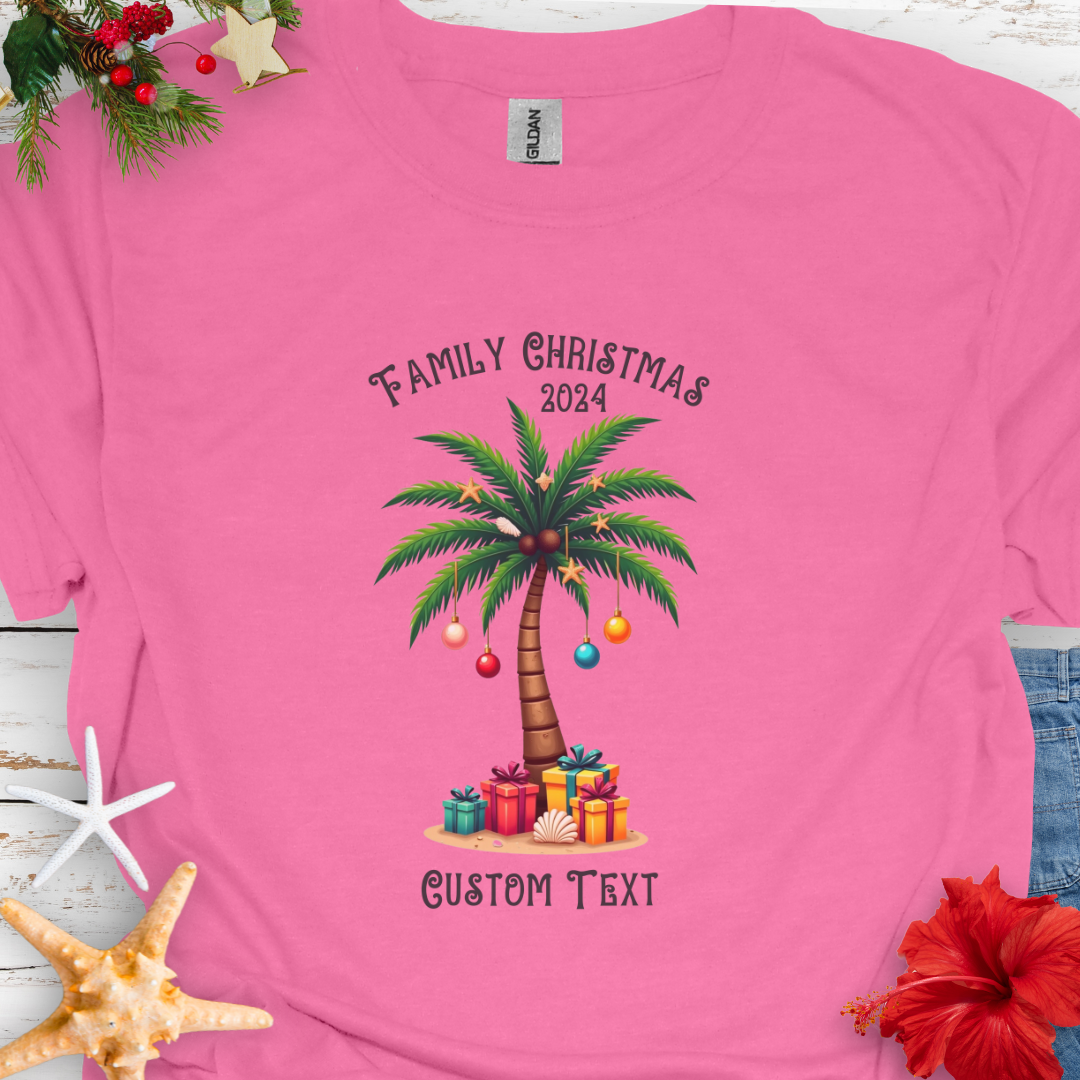 Family Christmas 2024 T-Shirt ~ Personalized