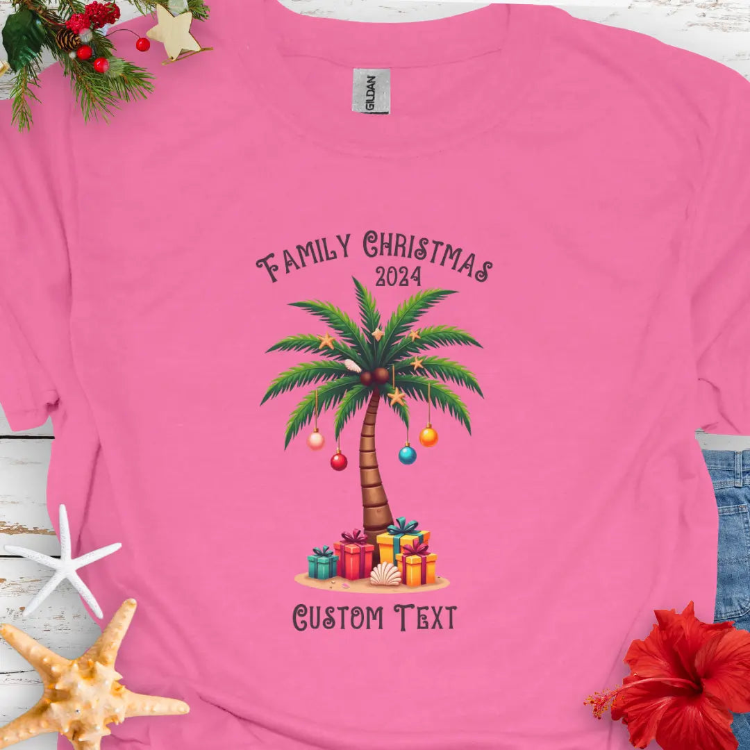 Family Christmas T-Shirt | Personalized  T-Shirt Azalea-3XL Everythings Beachy