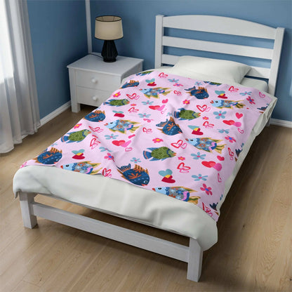 Fish Love Blanket