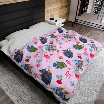 Fish Love Blanket