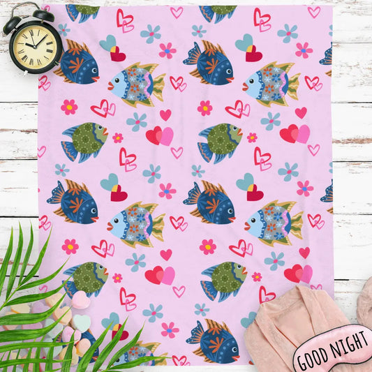 Fish Love Blanket