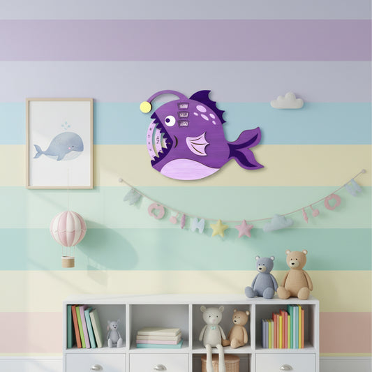 Angler Perpetual Calendar DIY Wood Painting Kit