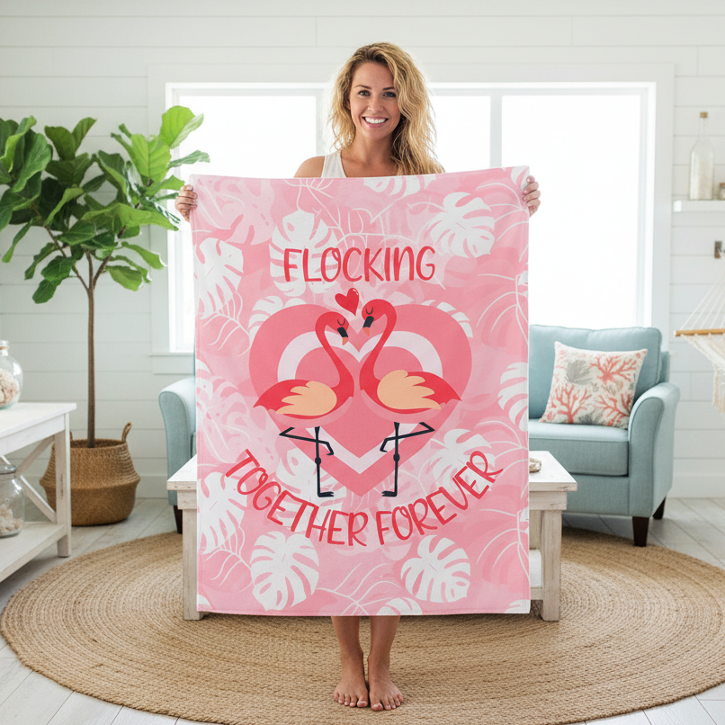Flocking Together Blanket