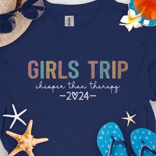 Girl's Trip Therapy T-Shirt