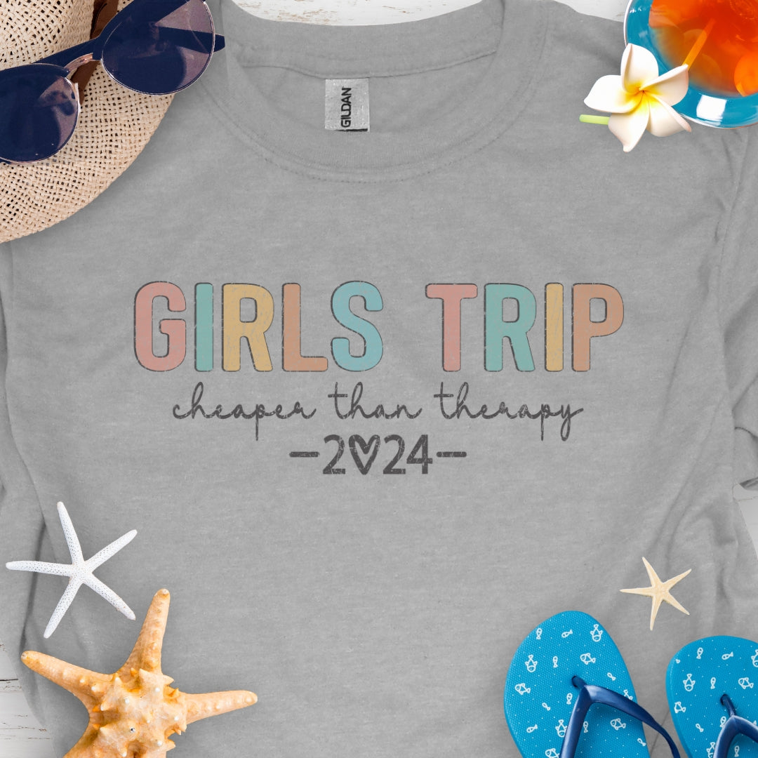 Girl's Trip Therapy T-Shirt