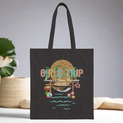 Girl's Trip Therapy 2025 Tote Bag  Bags  Everythings Beachy