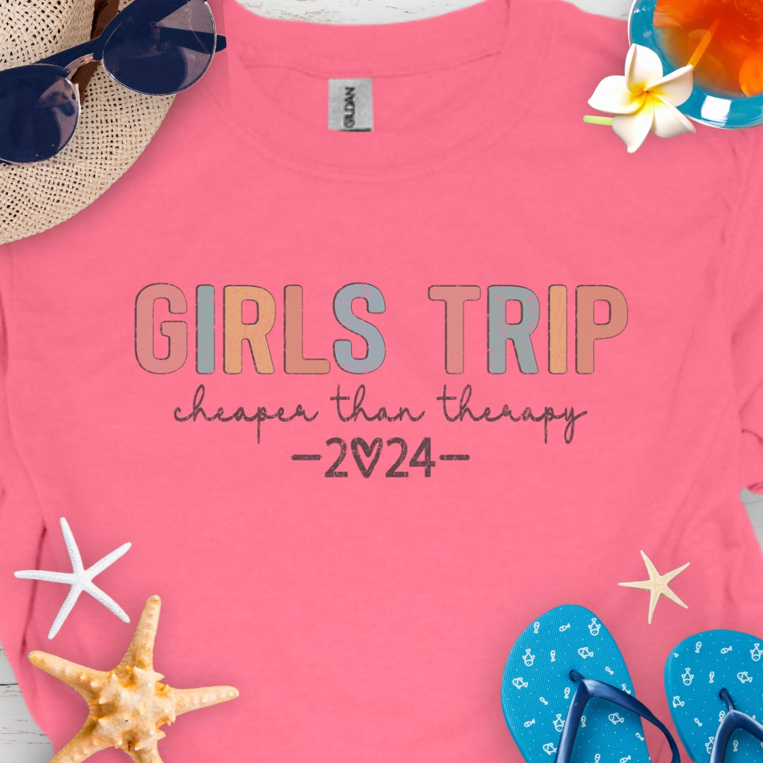 Girl's Trip Therapy T-Shirt