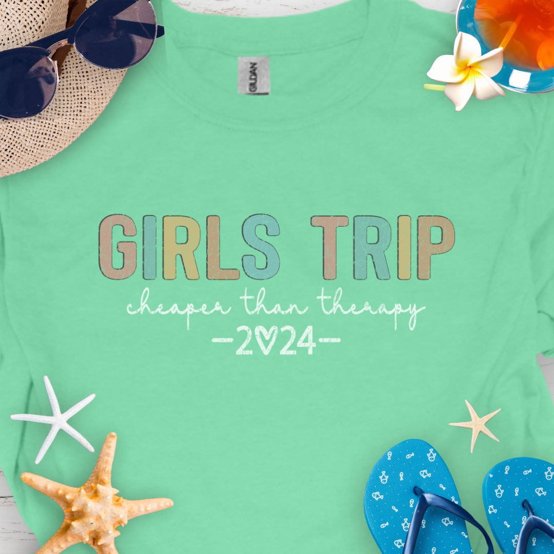 Girl's Trip Therapy T-Shirt