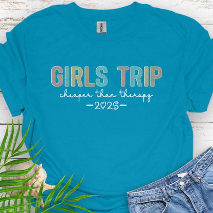 Girl's Trip Therapy 2025 T-Shirt