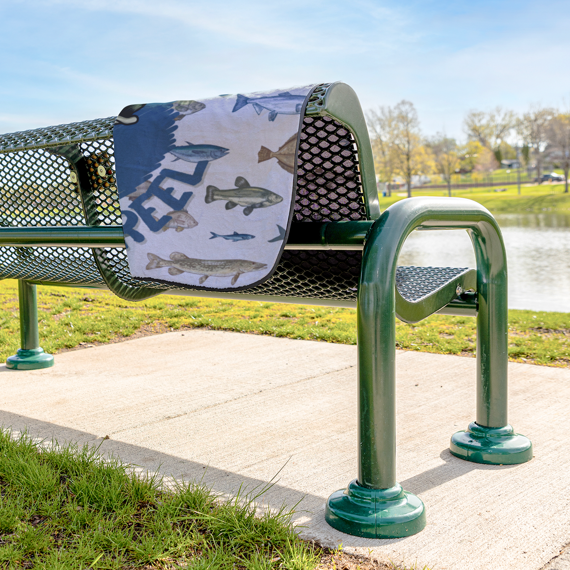 Gone_Fishing_Stay_Reel_Outdoor_Blanket_StadiumBlanket_Lifestyle_Bench_H_AS_Mockup.png