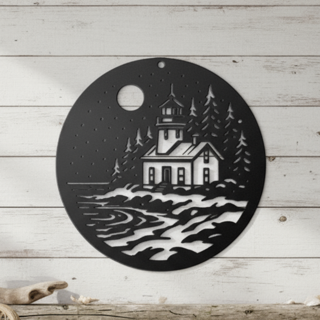 Lighthouse_Metal_Sign__Coastal_Nautic_Black_Farmhouse_Bedroom_Mockup.png