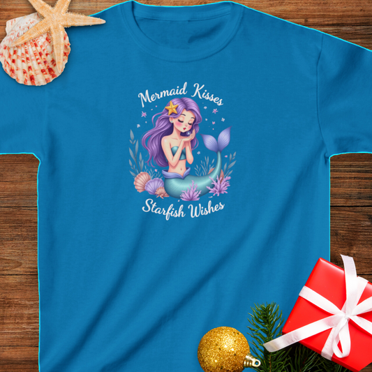 Mermaid Kisses Starfish Wishes Child's Tee