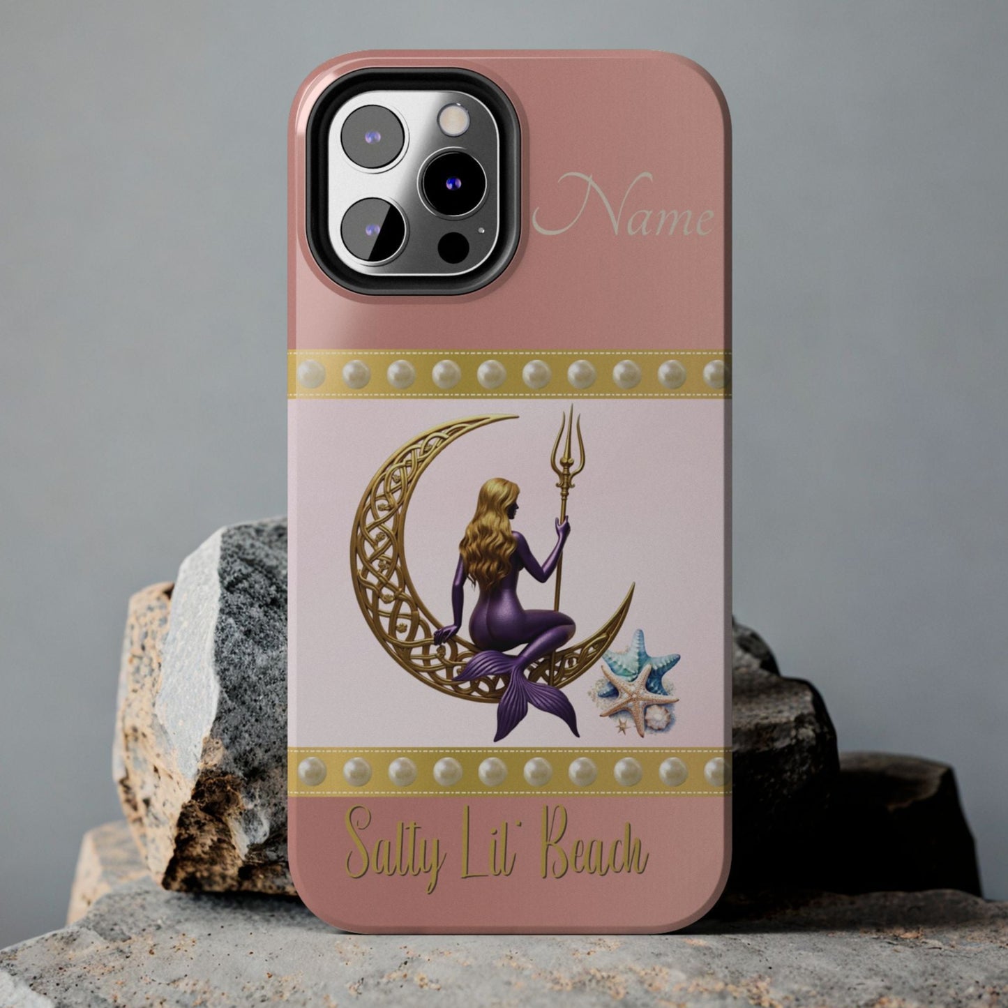 Salty Beach Mermaid Phone Case