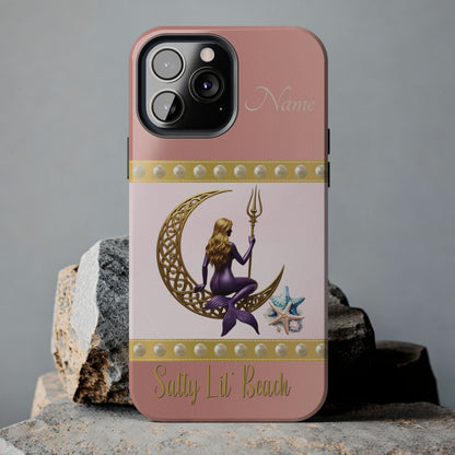 Salty Beach Mermaid Phone Case