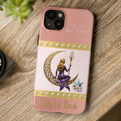 Salty Beach Mermaid Phone Case