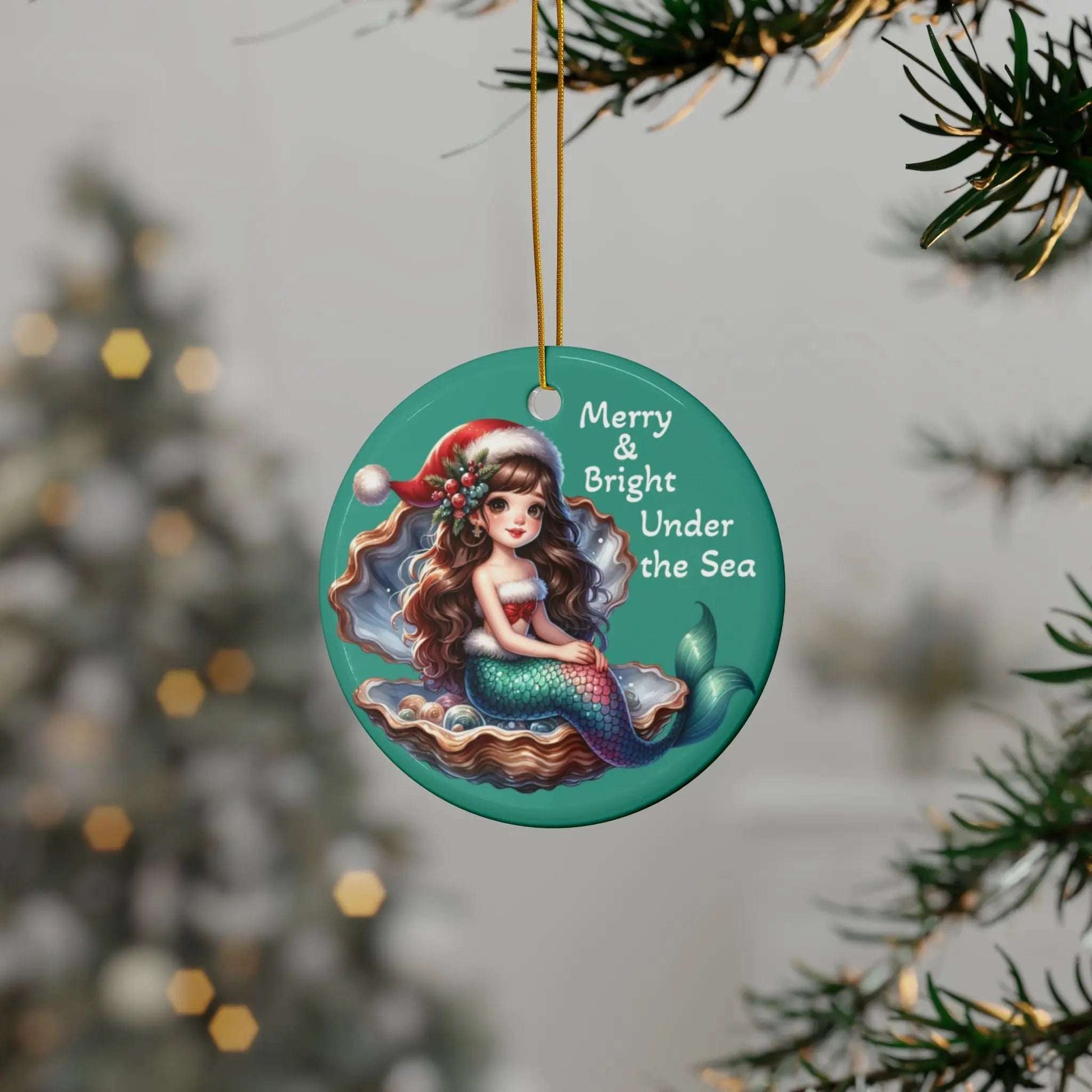 Merry & Bright Ornament  Ornament  Everythings Beachy