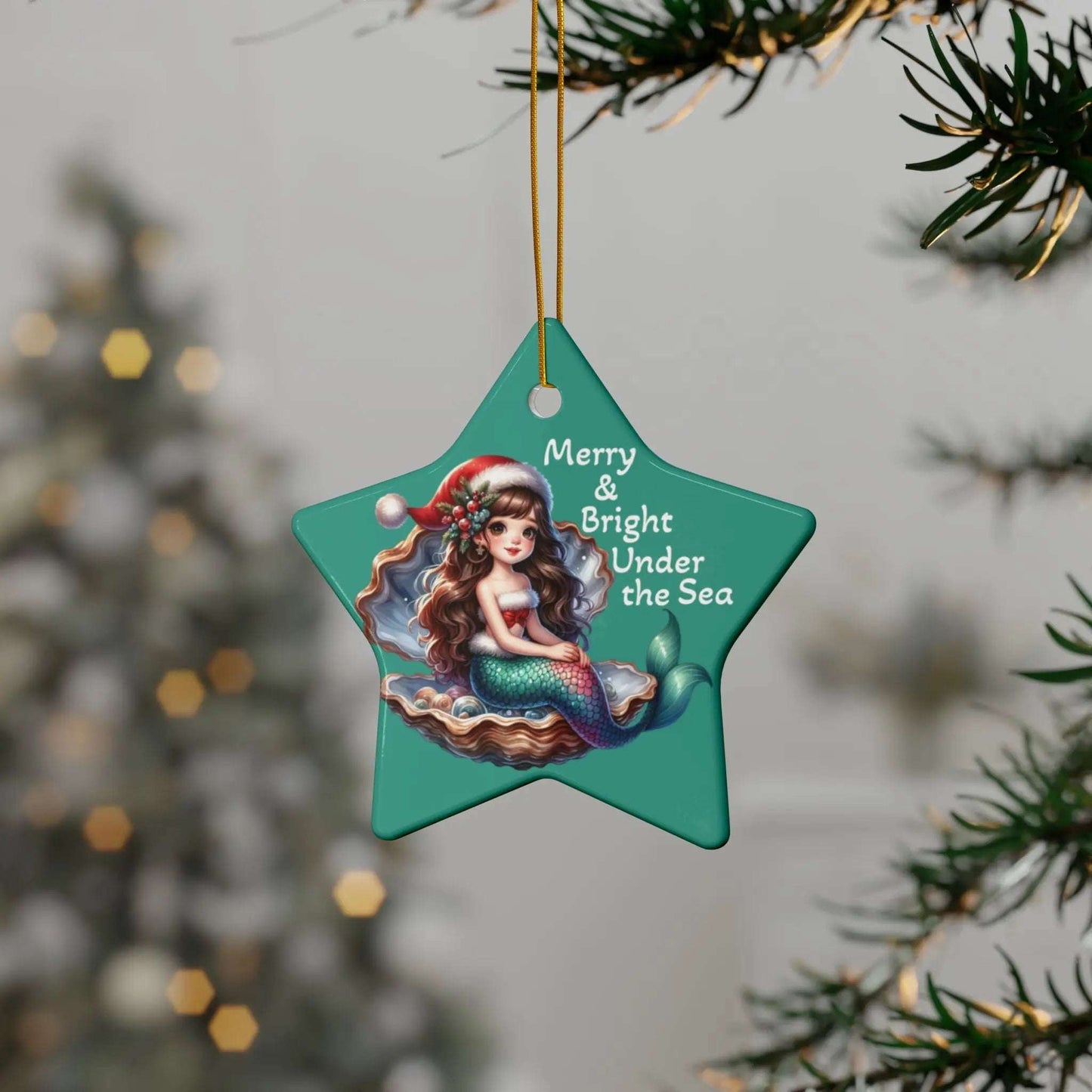 Merry & Bright Ornament  Ornament  Everythings Beachy