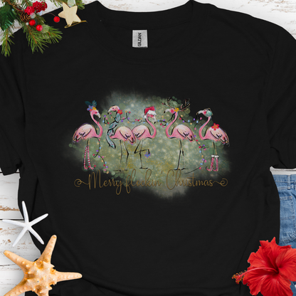 Merry Flockin' Christmas T-Shirt