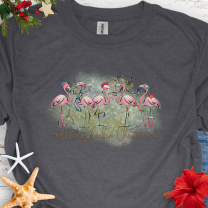 Merry Flockin' Christmas T-Shirt