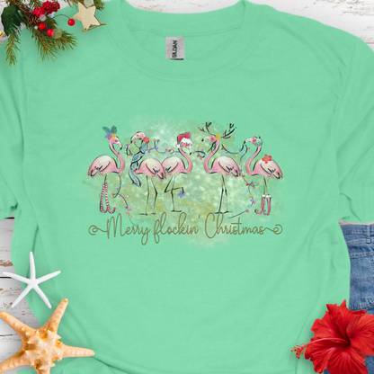 Merry Flockin' Christmas T-Shirt