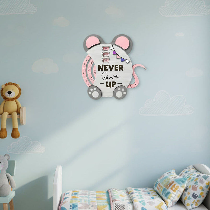 Mouse Calendar DIY Kit for kids.