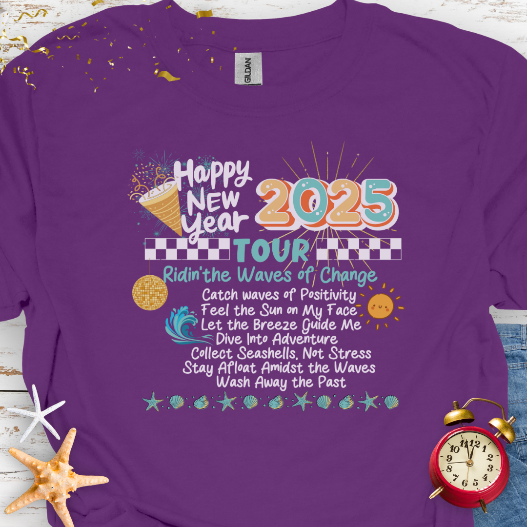 New Year Tour 2025 T-Shirt