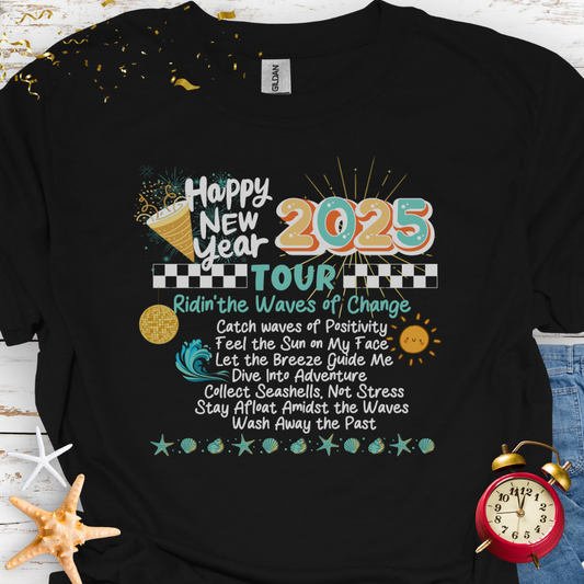 New Year Tour 2025 T-Shirt