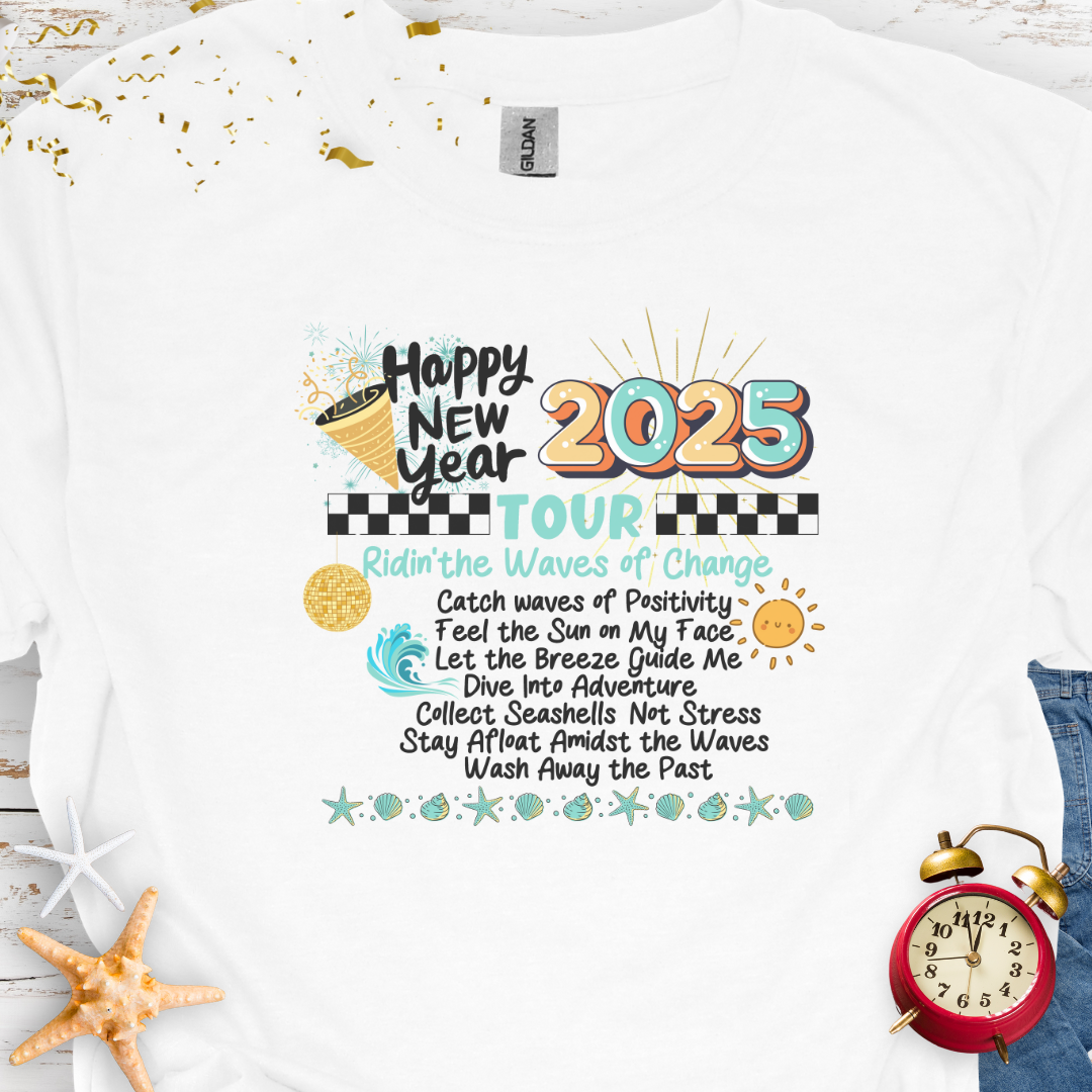 New Year Tour 2025 T-Shirt