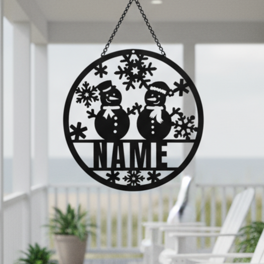Personalized_Snowman_Metal_Sign__Cust_Black_Transparent_Mockup.png
