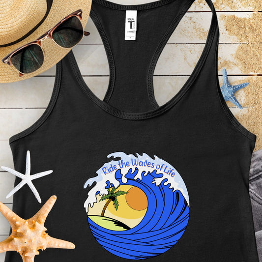 Riding the Waves Tank Top