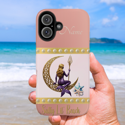 Salty Beach Mermaid Phone Case