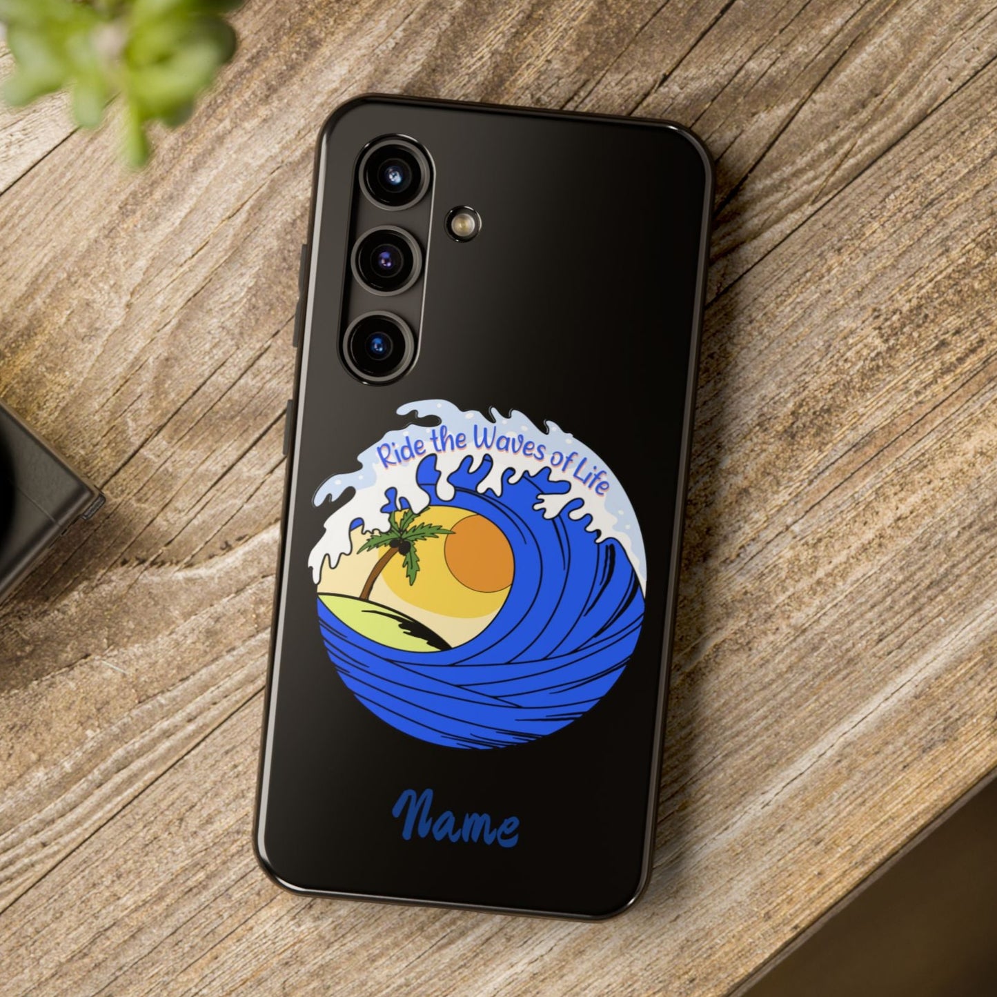 Ride the Waves Phone Case ~ Personalized