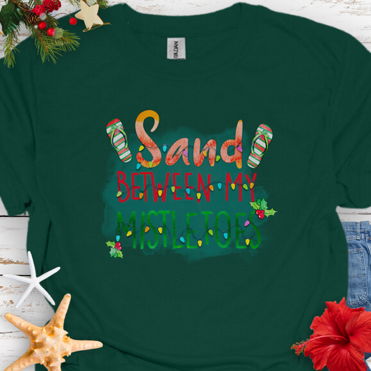 Sand Between Mistletoes T-Shirt