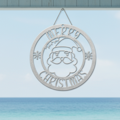 Santa_Merry_Christmas_Metal_Sign_Silver_Dark_Kitchen_Mockup.png